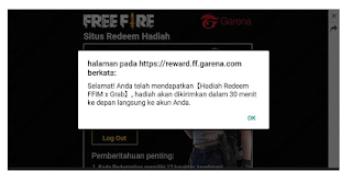 Kode Redeem FF, inilah kode redeem ff 18 maret 2019 