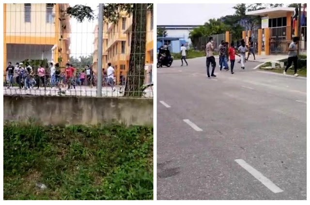 9 lagi ditahan terlibat pergaduhan di asrama kilang