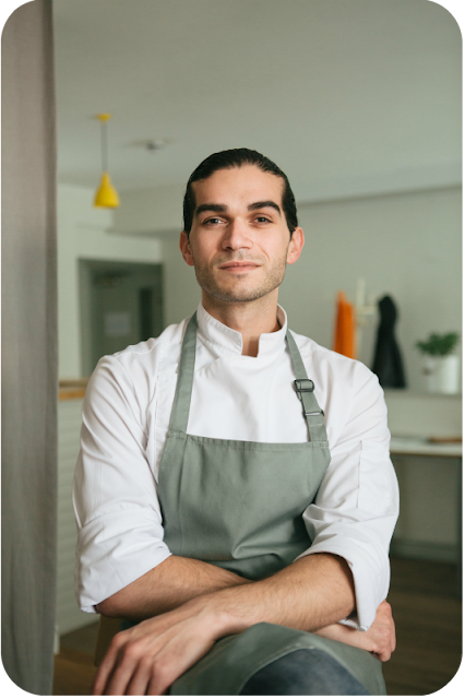 Jozef Youssef, Meisterkoch und kulinarischer Vordenker von kitchen-theory. Photocredit AEG für #tastetology London | Arthurs Tochter Kocht von Astrid Paul