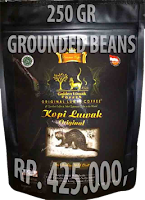 250 gr kopi luwak