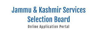 JKSSB Recruitment 06 of 2017