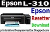 Epson Ecotank L310 Resetter Adjustment Program Latest Version 2022