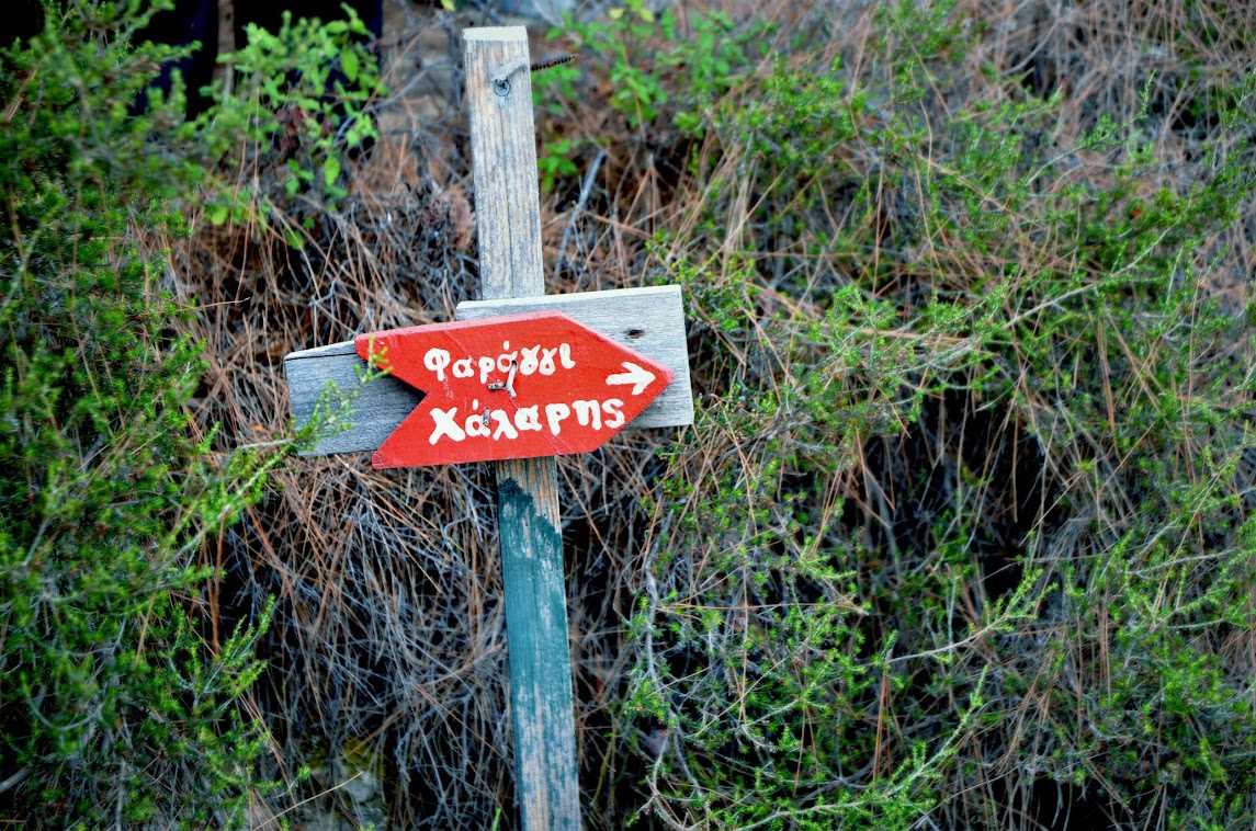 Hiking signs