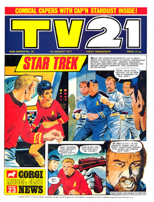 TV21 #98, Star Trek cover