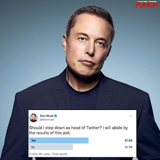 Millions Vote For Elon Musk Stepping Down As Twitter Boss