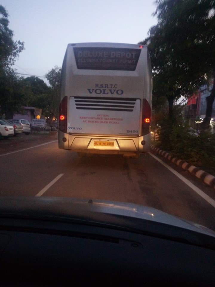 RSRTC Volvo B7R