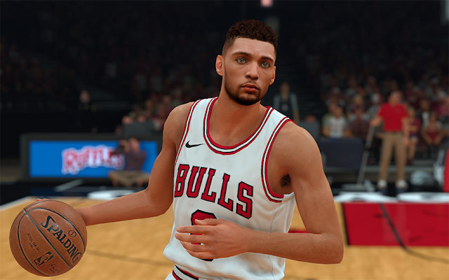 NBA 2K19 Zach LaVine Cyberface