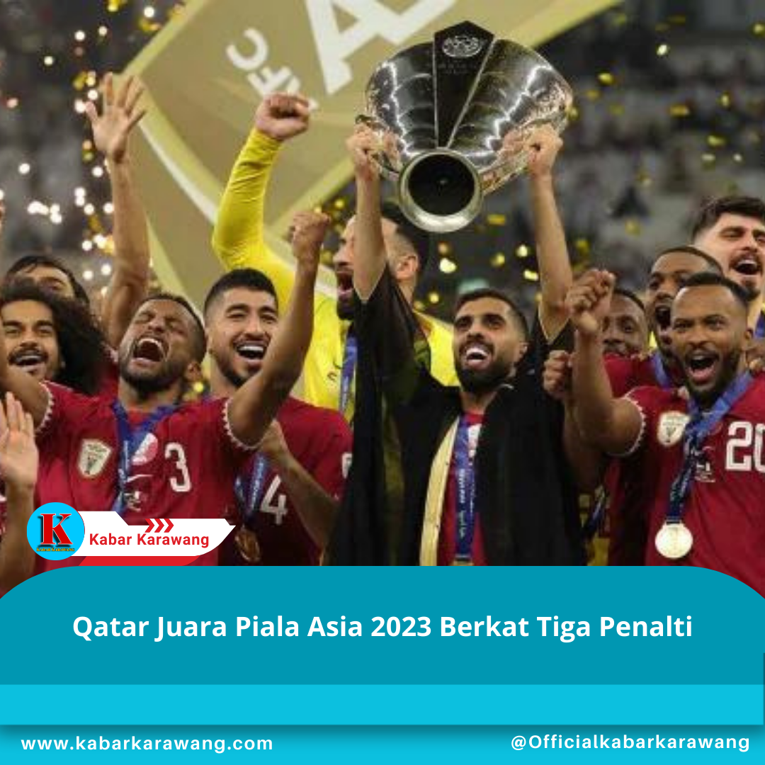 Qatar Juara Piala Asia 2023 Berkat Tiga Penalti