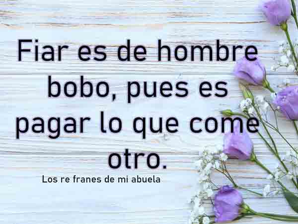 Refranes sobre hombre