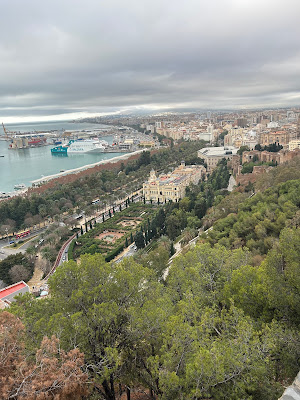Picture of Málaga from above