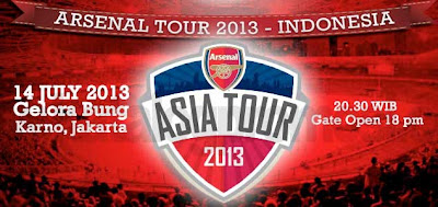 Prediksi Skor Indonesia Vs Arsenal 14 Juli 2013