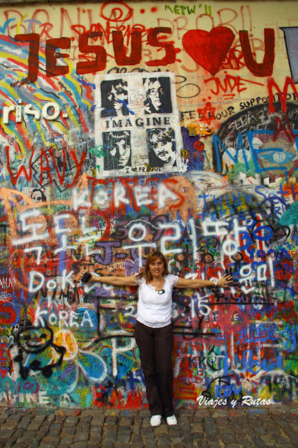 Muro de John Lennon, Praga