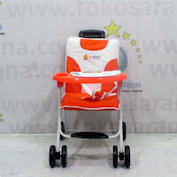 Baby Swing & Chair Stroller Tajimaku BS203 Musik Orange