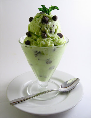 Mint Chocolate Chip Ice Cream. "A perfect method for adding drama to life is