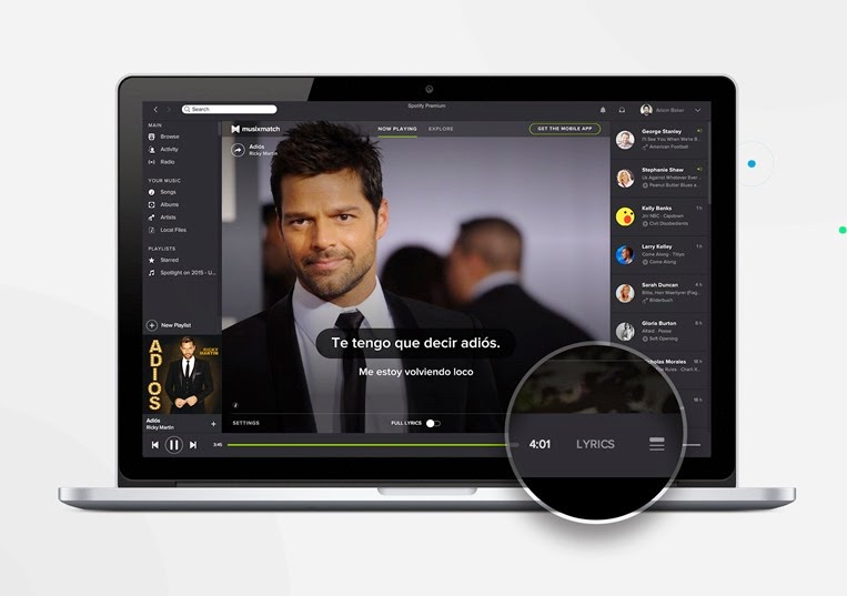 Musixmatch Integration