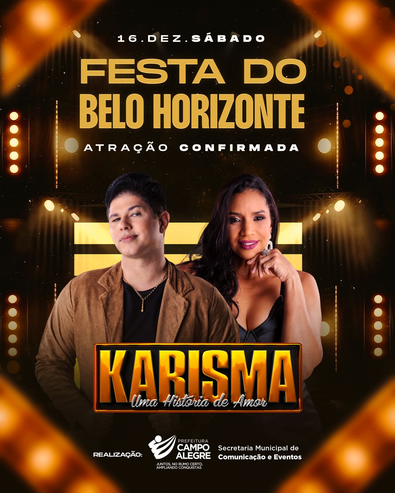 Blog do Márcio José: Prefeitura confirma show com Banda Karisma na Festa do  Belo Horizonte