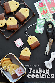 Featured Recipe | Tea Bag Cookies from Chef in Disguise #SecretRecipeClub #cookies #dessert #tea #recipe
