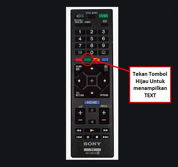 Tombol Hijau Remote