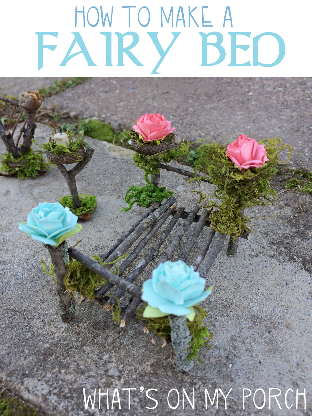 My Porch Prints: How To Make Fairy Furniture