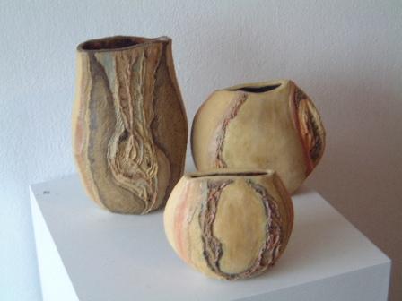 Vasijas Escultóricas en gres