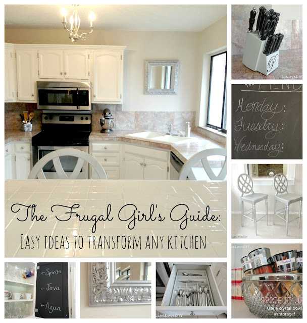 Creative ways to update your kitchen just by using paint | LiveLoveDIY