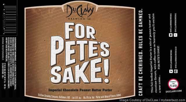 DuClaw Brewing Updates For Pete’s Sake!