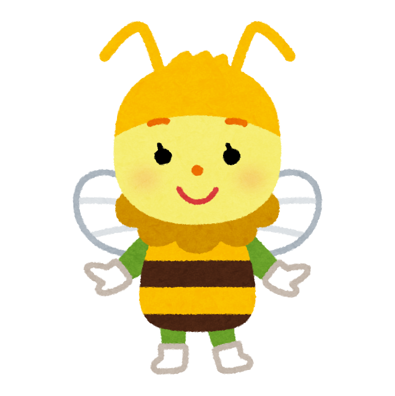 ハチのキャラクター 虫 かわいいフリー素材集 いらすとや ハチのキャラクター 虫 かわいいフリー素材集 いらすとや