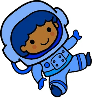 Astronaut Kid Party, Free Printable Image