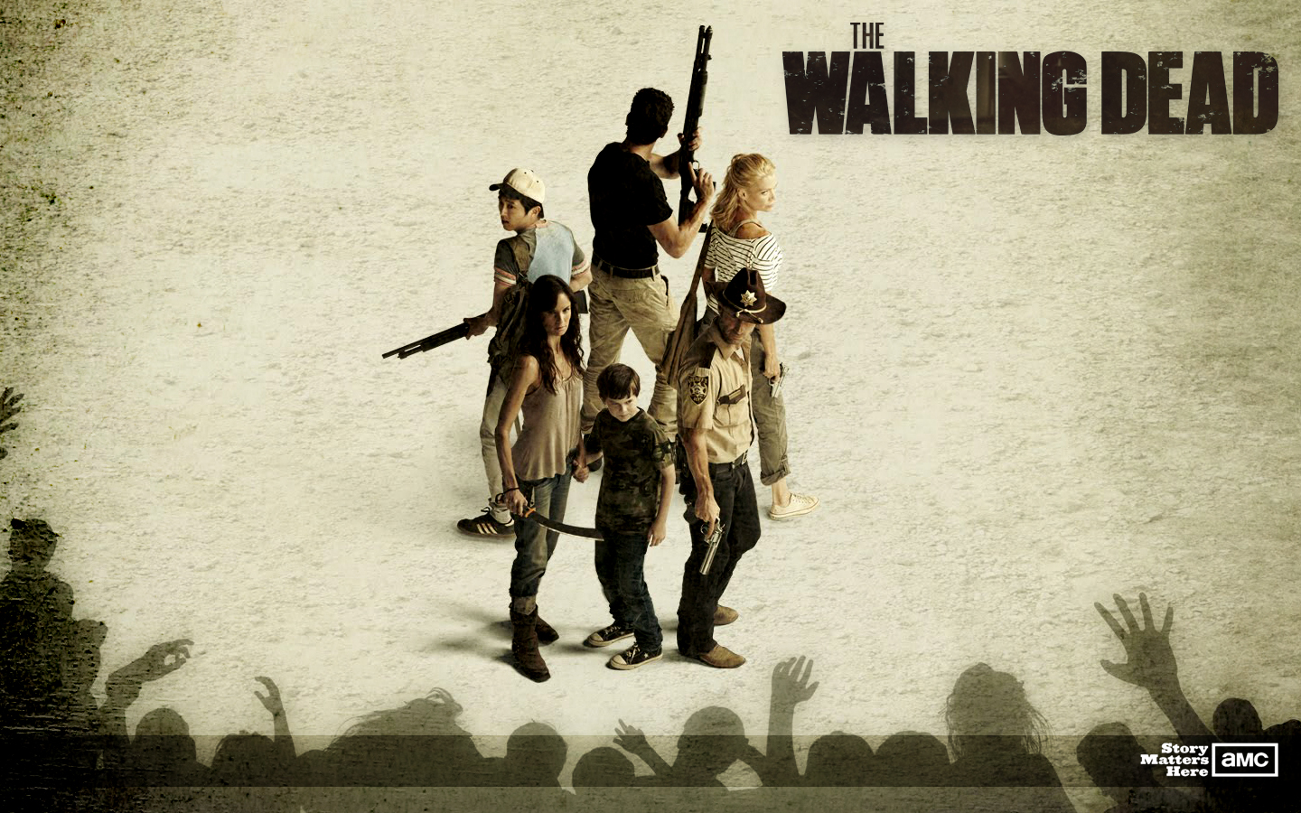 The Walking Dead is a television drama series developed by Frank 