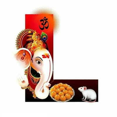 Ganesh Chaturthi WhatsApp DP Alphabet Image 2022