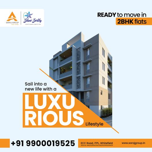 Top 2 BHK apartments for sale in Whitefield Bangalore