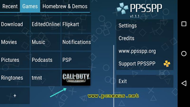 ppsspp settings