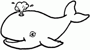 Adorable Whale Ocean Animals Coloring Pages