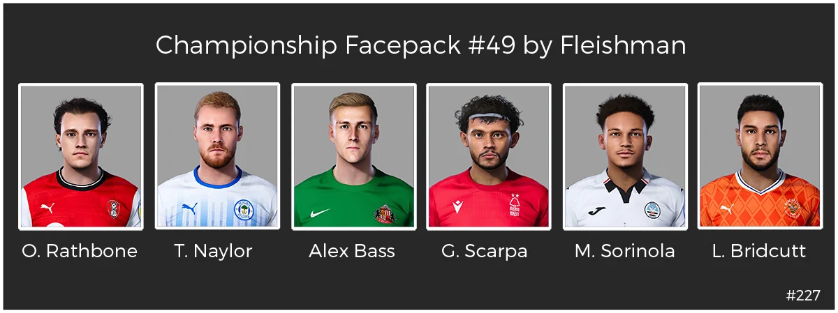 PES 2021 Championship Facepack #49 by Fleishman