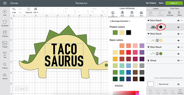 Share your love of tacos and dinosaurs with this Tacosaurus T-Shirt with Free Cut File!