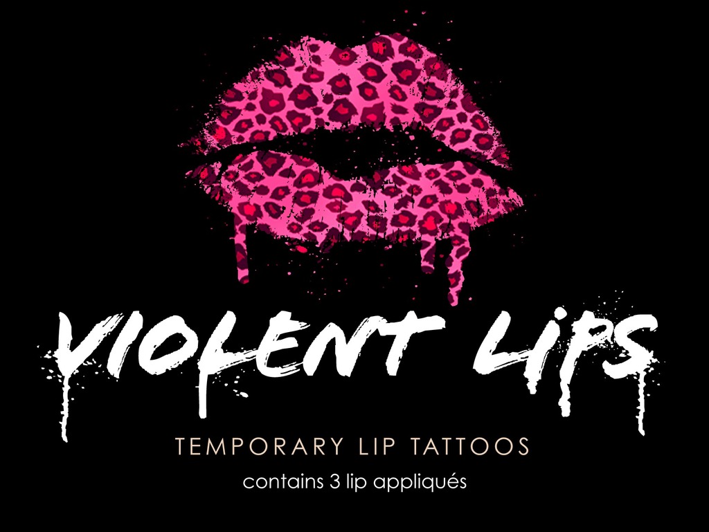 temporary lip tattoos that