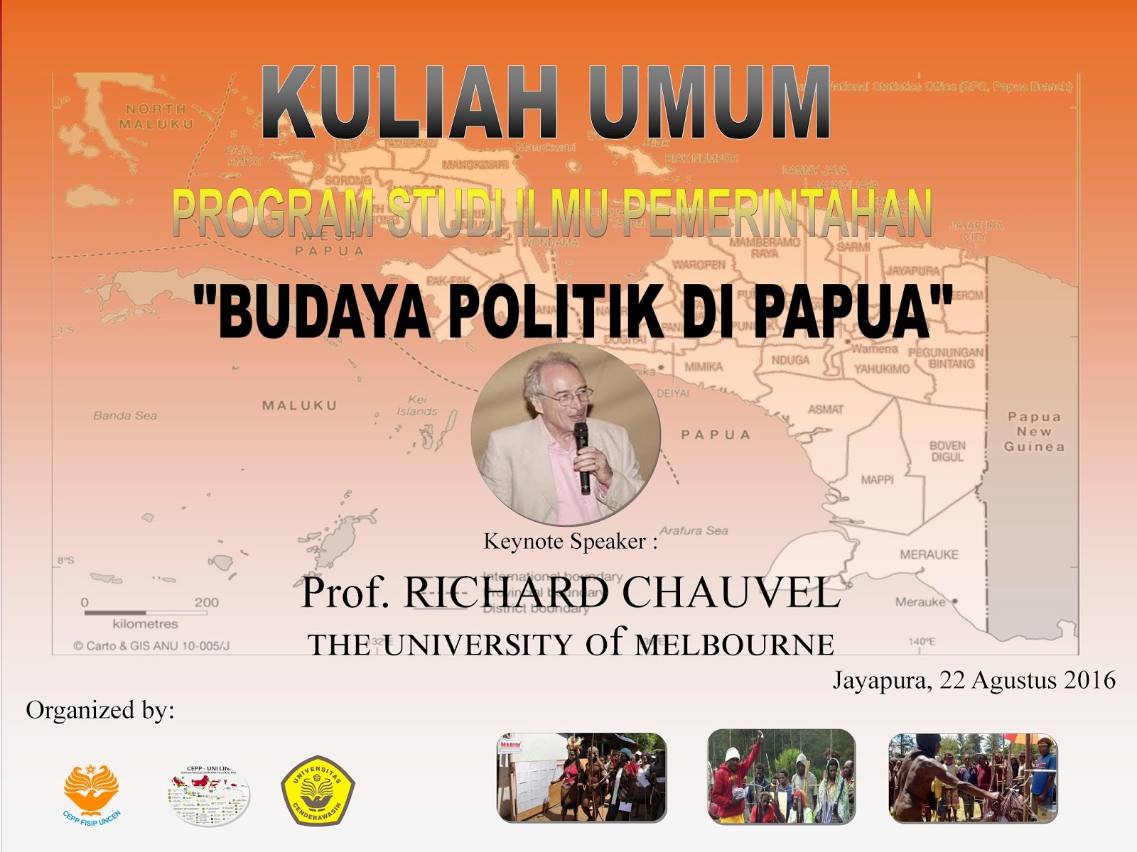 Dalam rangka mengawali Perkuliahan di Tahun ajaran baru di Program Studi Ilmu Pemerintahan Facultas Ilmu Sosial dan Ilmu Politik Universitas Cenderawasih