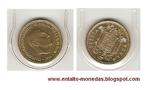 1 peseta españa franco 1966