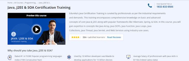 Programming courses , Edureka course sale, Development courses