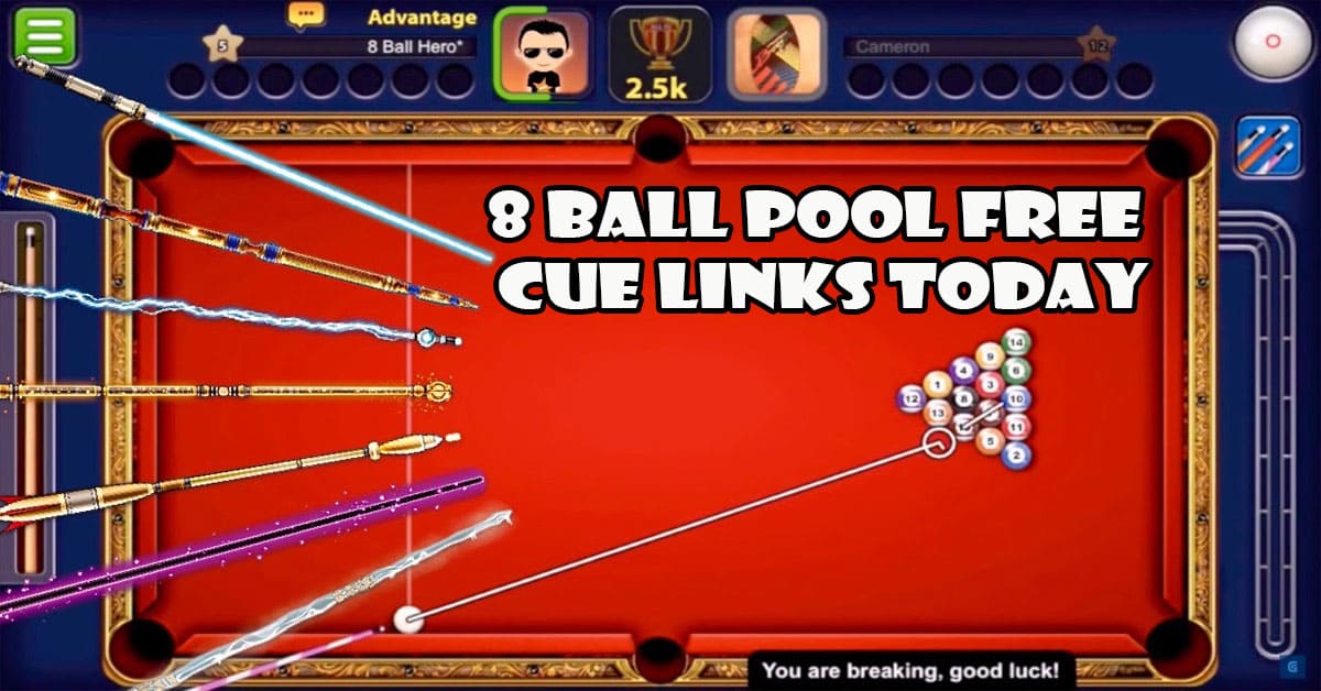 8 ball pool free cue links today - 8 ball pool Reward Links - 