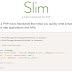 How to Download Composer for using Slim (a micro framework for PHP)