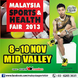 8 Nov 2013 (Fri) - 10 Nov 2013 (Sun) : Malaysia Sports & Health Fair 2013
