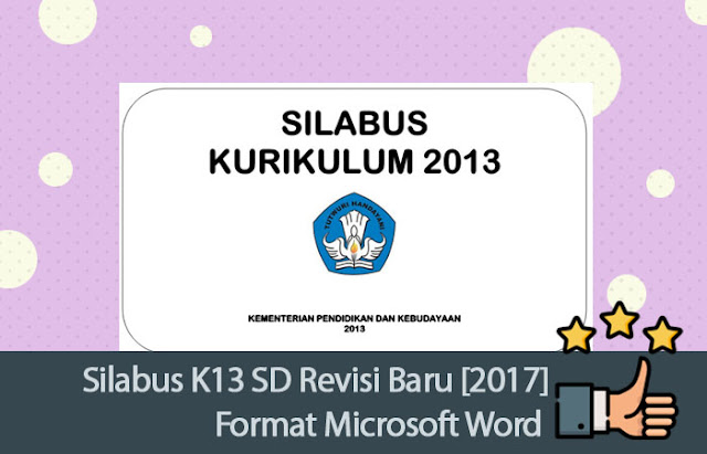 Silabus K13 SD