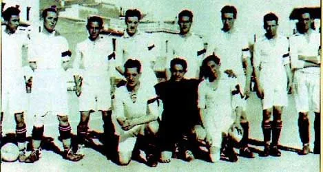 Plantilla del Real Madrid en 1920