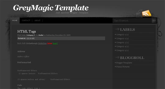 Best Blogger Templates Best Blogspot themes 2010 Wordpress themes