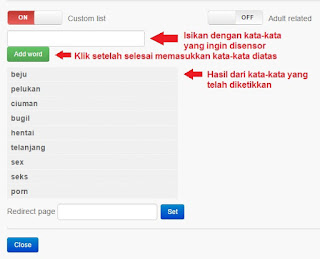 Cara blokir | sensor kata di pencarian google dengan ekstensi chrome