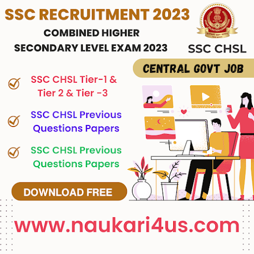 SSC ( Staff Selection Commission ) CHSL Exam Previous Question Papers With Answers & Model Papers & Online Exam Papers & Exam Pattern