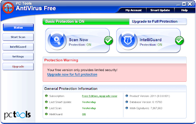 Download PC Tools Free Anti-virus Version 8 Microsoft 