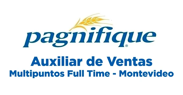 Auxiliar de Ventas Multipuntos Full Time - Montevideo