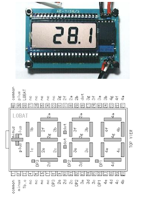 LCD SP521PR Pinning